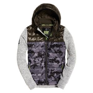 Storm Hybrid Camo Block Zip Hoodie